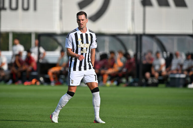 IPA87157974 - Arkadiusz Milik of Juventus FC during a 2026/27 preseason friendly match between Juventus FC and OGC Nice at the Continassa Training Center on July 31, 2026, in Turin, Italy - Photo by Giuliano Marchisciano (Photo by /Sipa USA)
2026.07.31 Turyn
pilka nozna sparing mecz towarzyski
Juventus Turyn - OGC Nice
Foto IPA/SIPA USA/PressFocus

!!! POLAND ONLY !!!