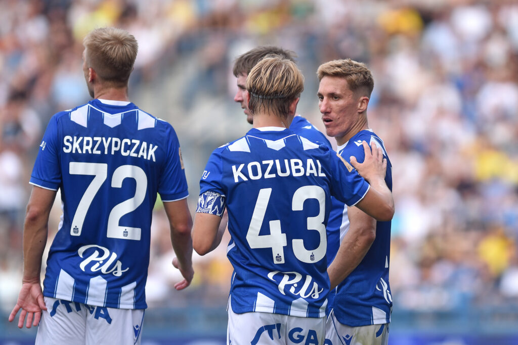 2026.08.01 Krakow
Pilka nozna , PKO BP Ekstraklasa sezon 2026/27
Wieczysta Krakow - Lech Poznan
N/z Pilkarze Lecha, radosc po bramce na 0-1, gol, bramka
Foto Krzysztof Porebski / PressFocus

2026.08.01 Krakow
Football Polish top league , 2026/2027 season
Wieczysta Krakow - Lech Poznan
Pilkarze Lecha, radosc po bramce na 0-1, gol, bramka
Credit: Krzysztof Porebski / PressFocus