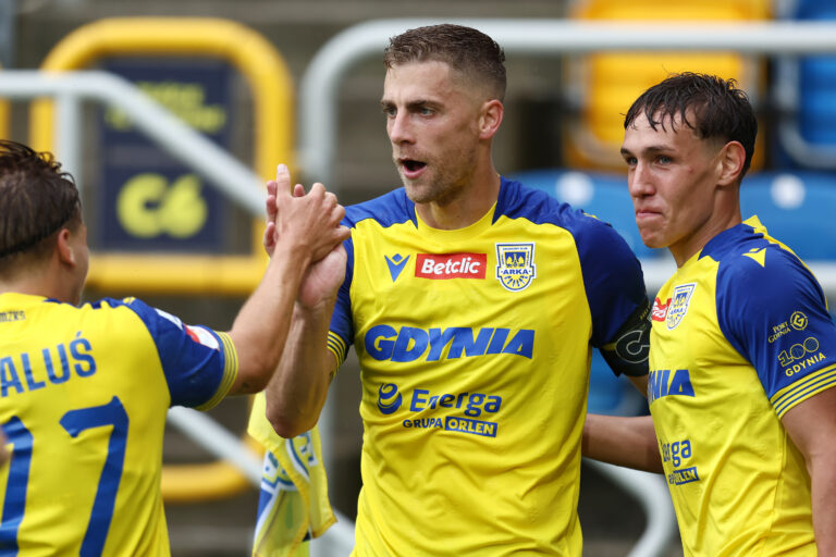 2026.08.01 Gdynia Pilka nozna Betclic 1 Liga sezon 2026/2027 Arka Gdynia - Stal Rzeszow N/z Vladislavs Gutkovskis gol bramka radosc Foto Piotr Matusewicz / PressFocus

2026.08.01 Gdynia
Football Polish Betclic 1 Liga season 2026/2027 
Arka Gdynia - Stal Rzeszow 
Vladislavs Gutkovskis gol bramka radosc 
Credit: Piotr Matusewicz / PressFocus