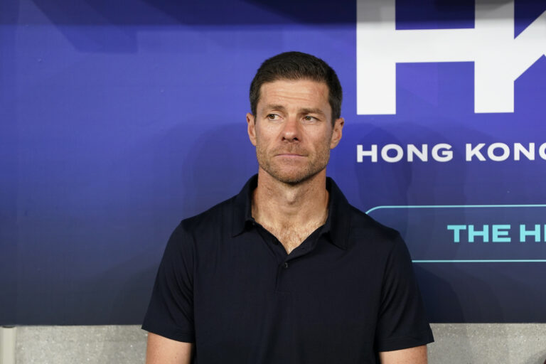 Xabi Alonso, a coach of Chelsea F.C. during a match of Chelsea Football Club and Juventus at Kai Tan Stadium during the Hong Kong Football Festival 2026 in Hong Kong, August 5, 2026. NEXPHER/Vernon Yuen
2026.08.05 Hong Kong
pilka nozna sparing mecz towarzyski
Chelsea Londyn - Juventus Turyn
Foto Nexpher Images/SIPA USA/PressFocus

!!! POLAND ONLY !!!
