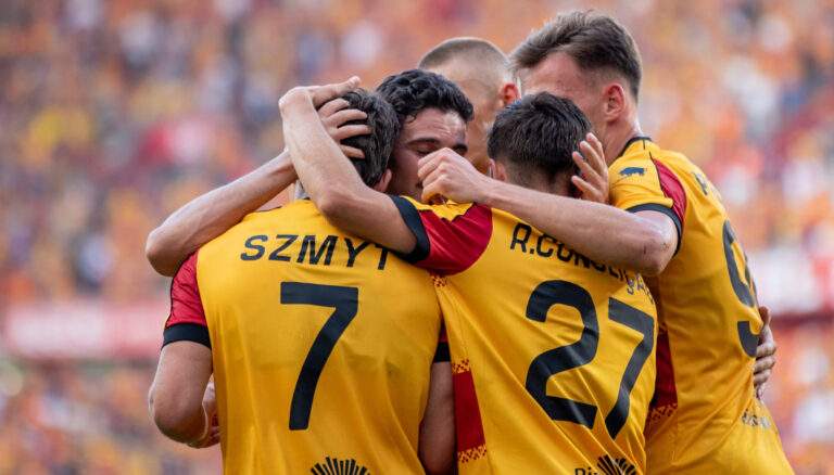 2026.08.01 Warszawa
pilka nozna Eliminacje Ligi Europy sezon 2026/2027
Jagiellonia Bialystok - Rangers FC
N/z Jagiellonia Bialystok, Kajetan Szmyt, Jesus Imaz, Rodrigo Conceicao, Guilherme Montoia, Nik Prelec
Foto Weronika Morciszek / PressFocus

2026.08.01 Warszawa
Football - Europe Cup Elimination season 2026/2027
Jagiellonia Bialystok - Rangers FCn
Jagiellonia Bialystok, Kajetan Szmyt, Jesus Imaz, Rodrigo Conceicao, Guilherme Montoia, Nik Prelec
Credit: Weronika Morciszek / PressFocus