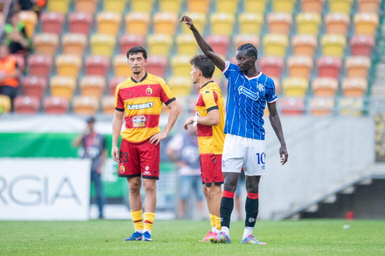 2026.08.06 Bialystok
pilka nozna Eliminacje Ligi Europy sezon 2026/2027
Jagiellonia Bialystok - Rangers FC
N/z Mohamed Diomande
Foto Weronika Morciszek / PressFocus

2026.08.06 Bialystok
Football - Europe Cup Elimination season 2026/2027
Jagiellonia Bialystok - Rangers FCn
Mohamed Diomande
Credit: Weronika Morciszek / PressFocus