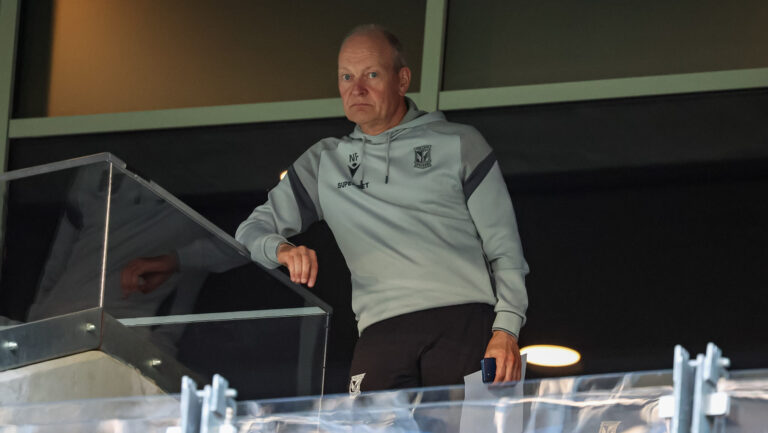 2026.08.06 Poznan
Pilka nozna UEFA Liga Europy 3 runda kwalifikacji sezon 2026/2027
Lech Poznan - KI Klaksvik
N/z Trener Lecha Niels Frederiksen kara zawieszenie trybuny 
Foto Pawel Jaskolka / PressFocus

2026.08.06 Poznan
Football Europa League 3rd qualifying round season 2026/2027
Lech Poznan - KI Klaksvik
Credit: Pawel Jaskolka / PressFocus