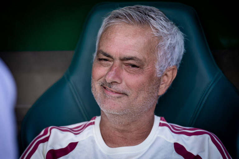 FERENCVAROS - REAL MADRID Head coach of Real Madrid Jose Mourinho during the FIFA friendly football match between Ferencvaros and Ream Madrid CF at the Ferencvaros stadium Groupama arena. Budapest, Hungary, August 08, 2026. Photo by Branislav Racko Copyright: xx 080A7857
2026.08.08 Budapeszt
pilka nozna mecz towarzyski
Ferencvarosi TC - Real Madryt

Foto IMAGO/PressFocus

!!! POLAND ONLY !!!
