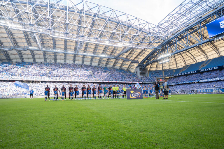 2026.08.09 Poznan
Pilka Nozna PKO BP Ekstraklasa sezon 2026/2027
Lech Poznan - Piast Gliwice 
N/z druzyna piasta stadion lecha poznan
Foto. Damian Kosciesza / PressFocus

2026.08.09 Poznan
Football Polish PKO BP Ekstraklasa season 2026/2027 
Lech Poznan - Piast Gliwice
O/p 
Credit. Damian Kosciesza / PressFocus