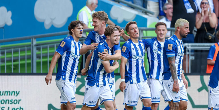 2026.08.09 Poznan
Pilka nozna Ekstraklasa sezon 2026/2027
Lech Poznan - Piast Gliwice
N/z Karol Delikat gol radosc bramka
Foto Pawel Jaskolka / PressFocus

2026.08.09 Poznan
Football Polish Ekstraklasa season 2026/2027
Lech Poznan - Piast Gliwice
Credit: Pawel Jaskolka / PressFocus