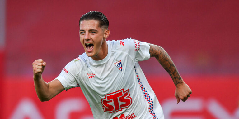 2026.08.13 Zabrze
Pilka nozna Liga Europy UEFA Eliminacje 3 Rudna Kwalifikacji Ligi Europy Sezon 2026/2027
Gornik Zabrze - Ferencvaros
N/z Kacper Urbanski, radosc, radosc po golu, radosc po bramce
Foto Marcin Bulanda / PressFocus

2026.08.13 Zabrze
Football UEFA European League Qualifying Third Round Season 2026/2027
Gornik Zabrze - Ferencvaros
Kacper Urbanski, radosc, radosc po golu, radosc po bramce
Credit: Marcin Bulanda / PressFocus