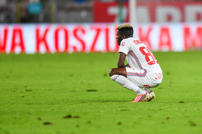 2026.08.13 Zabrze
Pilka nozna Liga Europy UEFA Eliminacje 3 Rudna Kwalifikacji Ligi Europy Sezon 2026/2027
Gornik Zabrze - Ferencvaros
N/z Taofeek Ismaheel, smutek, porazka, przegrana
Foto Marcin Bulanda / PressFocus

2026.08.13 Zabrze
Football UEFA European League Qualifying Third Round Season 2026/2027
Gornik Zabrze - Ferencvaros
Taofeek Ismaheel, smutek, porazka, przegrana
Credit: Marcin Bulanda / PressFocus