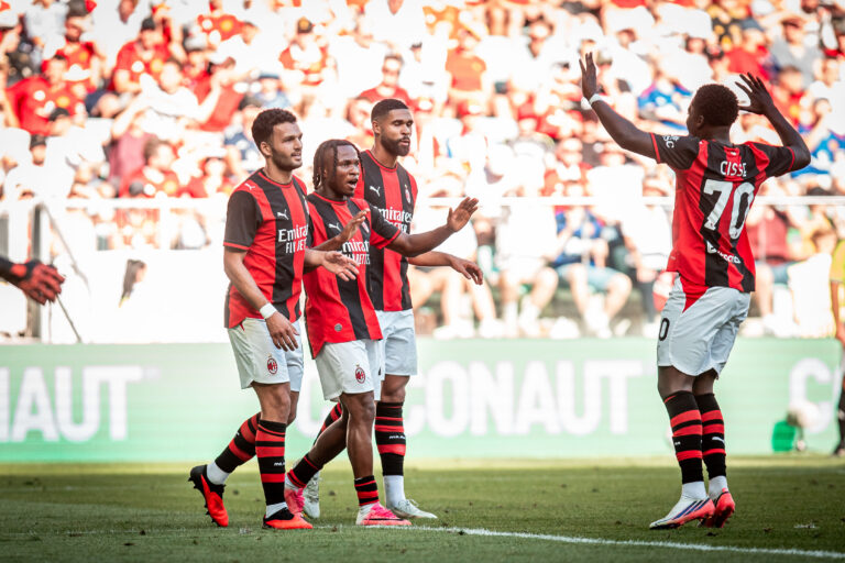 2026.08.15 Wroclaw
Pilka Nozna, Super Mecz, Mecz Towarzyski Manchester United - AC Milan
Manchester United - AC Milan
N/z Estupinan gol radosc bramka goal
Foto Mateusz Porzucek PressFocus

2026.08.15 Wroclaw
Football, Friendly Match
Manchester United - AC Milan
Estupinan gol radosc bramka goal
Credit: Mateusz Porzucek PressFocus