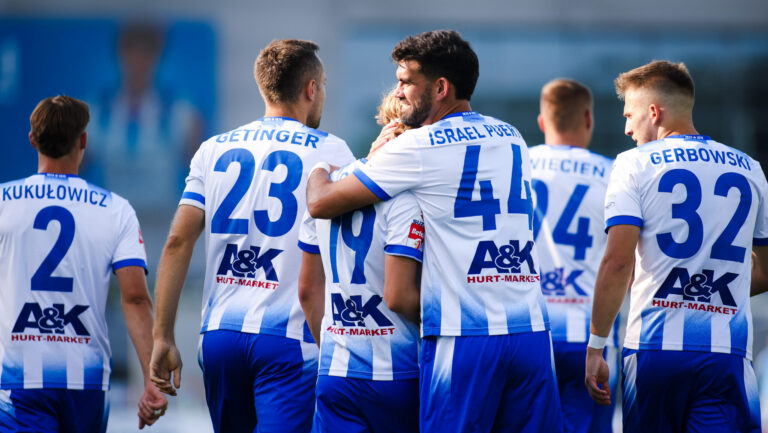 2026.08.16 Mielec
Pilka nozna Betclic 1 Liga Sezon 2026/2027
Stal Mielec - Polonia Bytom
N/z Tymoteusz Gmur gol bramka radosc Israel Puerto
Foto Marta Badowska / PressFocus

2026.08.16 Mielec
Football Polish Betclic 1 League 2026/2027
Tymoteusz Gmur gol bramka radosc Israel Puerto
Credit: Marta Badowska / PressFocus