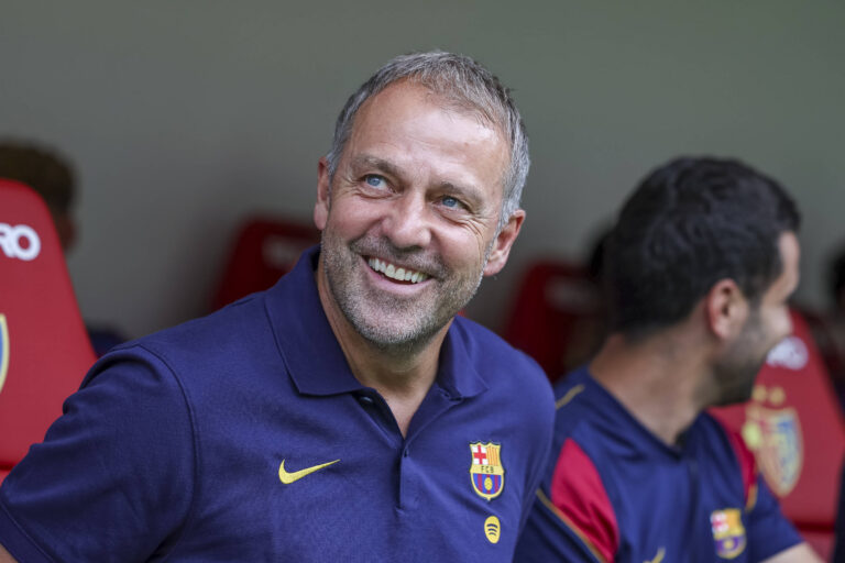 Hansi Flick FC Barcelona, Barca Trainer, Mimik, Gesichtsausdruck, Emotion , Schweiz, Fussball, Testspiel, 2026/2027, FC Basel vs. FC Barcelona, 16.08.2026, Basel Sankt Jakob Park Schweiz *** Hansi Flick, FC Barcelona, Coach, Facial Expressions, Emotion, Switzerland, Soccer, Friendly Match, 20262027, FC Basel vs. FC Barcelona, August 16, 2026, Basel, Sankt Jakob Park, Switzerland Copyright: xGrantxHubbsx
2026.08.16 Bazylea
pilka nozna mecz towarzyski
FC Basel - FC Barcelona

Foto IMAGO/PressFocus

!!! POLAND ONLY !!!