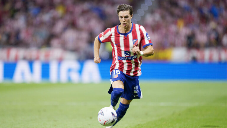 IPA87632409 - Arnau Ortiz of Atletico de Madrid during the Spanish championship LaLiga football match between Atletico de Madrid and Malaga CF on 19 August 2026 at Riyadh Air Metropolitano stadium in Madrid, Spain (Photo by /Sipa USA)
2026.08.19 Madryt
pilka nozna , liga hiszpanska
Atletico Madryt - Malaga CF 
Foto IPA/SIPA USA/PressFocus

!!! POLAND ONLY !!!