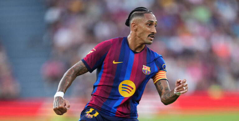 ESP: FC Barcelona, Barca - Al Ahly FC. Joan Gamper Trophy. Raphael Dias Belloli Raphinha of FC Barcelona during the Joan Gamper Trophy match between FC Barcelona and Al Ahly FC played at Spotify Camp Nou Stadium on 19 Aug 2026 in Barcelona, Spain. kpng Copyright: xBaguxBlancox/xPRESSINPHOTOx PS_2627_BAR_ALH_656
2026.08.19 Barcelona
pilka nozna , sparing mecz towarzyski , trofeum puchar Joana Gampera
FC Barcelona - Al-Ahly Kair
Foto IMAGO/PressFocus

!!! POLAND ONLY !!!