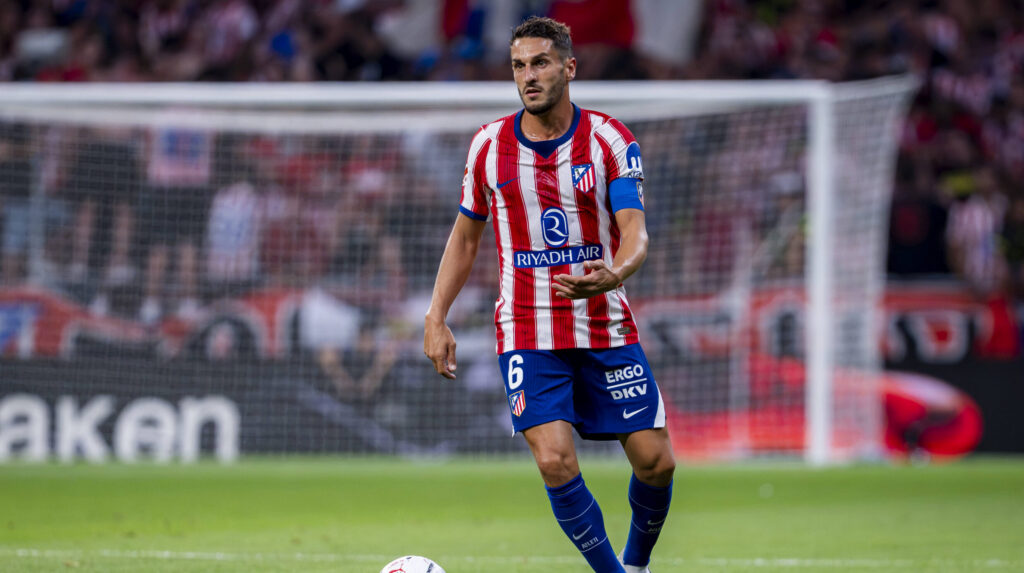 Atletico de Madrid v Malaga CF - LaLiga EA Sports Koke Resurreccion of Atletico de Madrid is in action with the ball during the LaLiga EA Sports football match between Atletico de Madrid v Malaga CF at Estadio Riyadh Air Metropolitano on August 19, 2026 in Madrid, Spain. Madrid Estadio Riyadh Air Metropolitano Madrid Spain Copyright: xAlbertoxGardinx AGardin_20260819_Foot_Liga_Atl_Mal_0146
2026.08.19 Madryt
pilka nozna liga hiszpanska
Atletico Madryt - Malaga CF

Foto IMAGO/PressFocus

!!! POLAND ONLY !!!