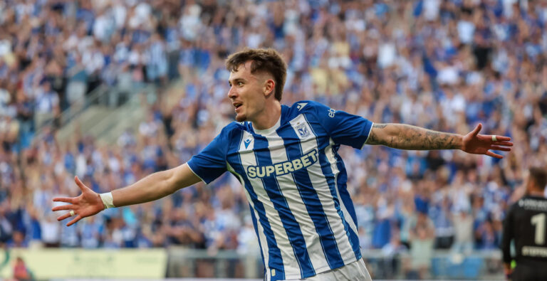 2026.08.20 Poznan
Pilka nozna UEFA Liga Europy kwalifikacje play off sezon 2026/2027
Lech Poznan - FC Thun
N/z Patrik Walemark gol radosc bramka
Foto Pawel Jaskolka / PressFocus

2026.08.20 Poznan
Football Europa League Play-offs qualifying round season 2026/2027
Lech Poznan - FC Thun
Credit: Pawel Jaskolka / PressFocus