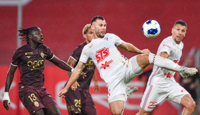 2026.08.20 Zabrze
Pilka nozna Liga Konferencji UEFA Eliminacje Rudna Kwalifikacji Ligi Konferencji  Sezon 2026/2027
Gornik Zabrze - AS Monaco
N/z Christian Mawissa, Erik Prekop
Foto Marcin Bulanda / PressFocus

2026.08.20 Zabrze
Football UEFA Conference League Play-Offs Qualifying Round Season 2026/2027
Gornik Zabrze - AS Monaco
Christian Mawissa, Erik Prekop
Credit: Marcin Bulanda / PressFocus