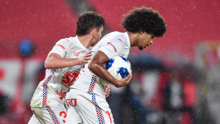 2026.08.20 Zabrze
Pilka nozna Liga Konferencji UEFA Eliminacje Rudna Kwalifikacji Ligi Konferencji  Sezon 2026/2027
Gornik Zabrze - AS Monaco
N/z Maksym Khlan, Peter Federico Gonzalez Carmona, radosc, radosc po golu, radosc po bramce
Foto Marcin Bulanda / PressFocus

2026.08.20 Zabrze
Football UEFA Conference League Play-Offs Qualifying Round Season 2026/2027
Gornik Zabrze - AS Monaco
Maksym Khlan, Peter Federico Gonzalez Carmona, radosc, radosc po golu, radosc po bramce
Credit: Marcin Bulanda / PressFocus