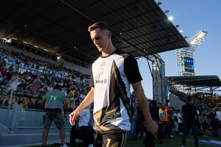 Frosinone Calcio v Juventus FC - Serie A Enilive Arkadiusz Milik of Juventus FC during the Serie A Enilive match between Frosinone Calcio and Juventus FC at Benito Stirpe Stadium on August 23, 2026 in Frosinone, Italy Frosinone Benito Stirpe Stadium Lazio Italy Copyright: xGiuseppexMaffiax 260823SerieA_Frosinone-Juventus_GM_00558
2026.08.23 Frosinone
pilka nozna , liga wloska 
Frosinone Calcio - Juventus Turyn
Foto IMAGO/PressFocus

!!! POLAND ONLY !!!