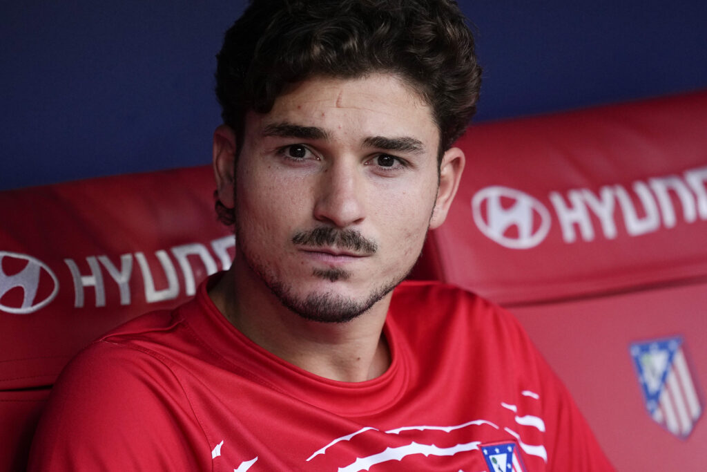 IPA87763516 - Julian Alvarez of Atletico de Madrid looks on during the Spanish championship LaLiga football match between Atletico de Madrid and Villarreal CF on 23 August 2026 at Riyadh Air Metropolitano stadium in Madrid, Spain (Photo by Oscar J Barroso/DPPI/IPA Sport 2/ipa-agency.net/Sipa USA)
2026.08.23 Madryt
pilka nozna liga hiszpanska
Atletico Madryt - Villarreal CF
Foto IPA/SIPA USA/PressFocus

!!! POLAND ONLY !!!