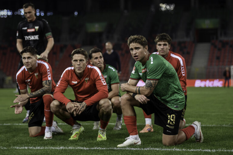 2026.08.23 Tychy
Pilka nozna Betclic 2. Liga sezon 2026/2027
GKS Tychy - Slask II Wroclaw
N/z Mateusz Lewandowski Michal Trabka
Foto Mateusz Sobczak / PressFocus

2026.08.23 Tychy
Football Polish second league - third level 2026/27 season
GKS Tychy - Slask II Wroclaw
Mateusz Lewandowski Michal Trabka
Credit: Mateusz Sobczak / PressFocus