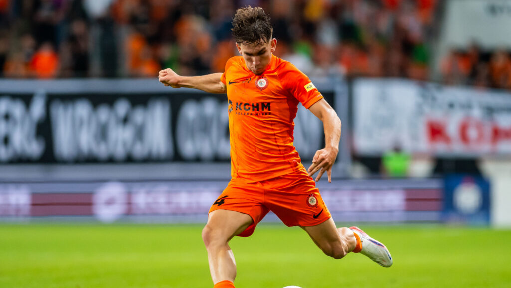 2026.08.29 Lubin
pilka nozna PKO Ekstraklasa sezon 2026/2027
Zaglebie Lubin - Pogon Szczecin 
N/z Marcel Regula
Foto Gleb Soboliev / PressFocus

2026.08.29 Lubin
Football - Polish PKO Ekstraklasa season 2026/2027
Zaglebie Lubin - Pogon Szczecin 
Marcel Regula
Credit: Gleb Soboliev / PressFocus