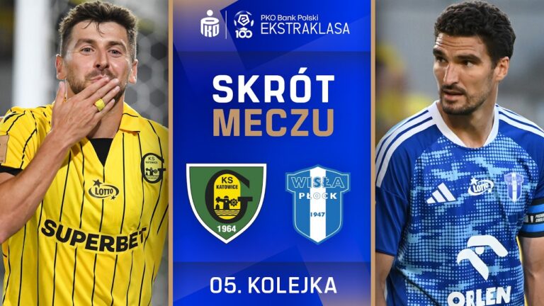 SKRÓT MECZU: GKS Katowice 5:0 Wisła Płock