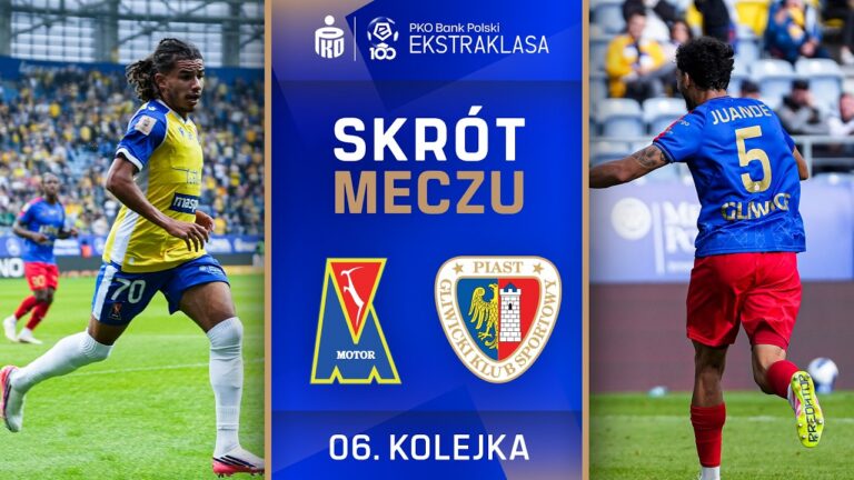 SKRÓT MECZU: Motor Lublin 0:2 Piast Gliwice