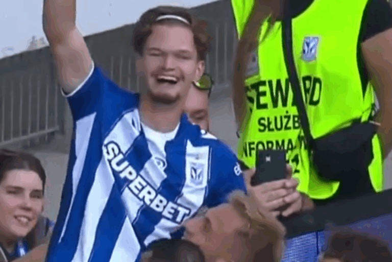 Wielki debiut w Ekstraklasie! Nastolatek strzelił gola dla Lecha Poznań [WIDEO]