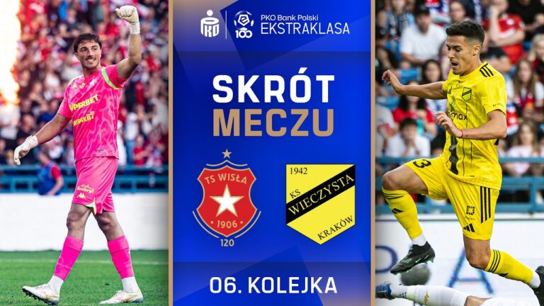 SKRÓT MECZU: Wisła Kraków 2:0 Wieczysta Kraków