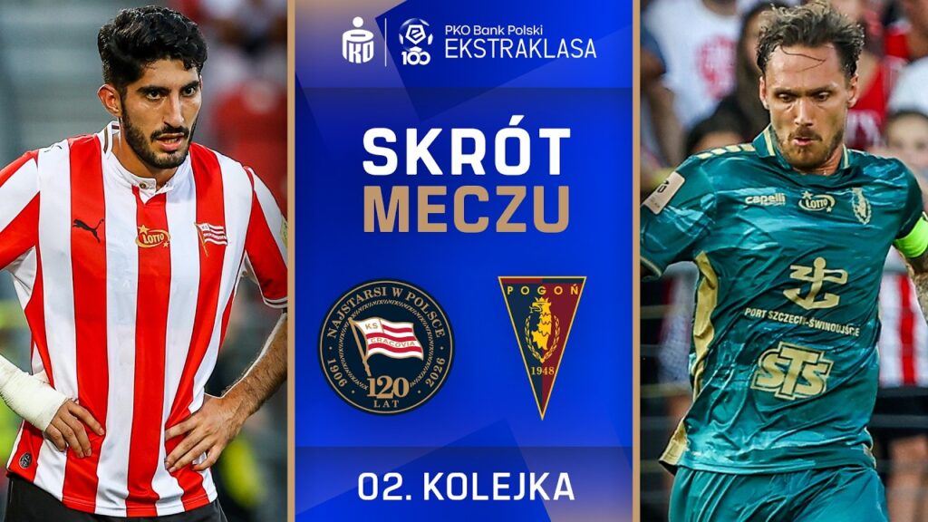 SKRÓT MECZU: Cracovia 0:2 Pogoń Szczecin