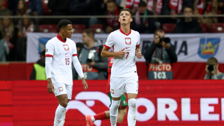 2024.10.12 Warszawa Pilka nozna Liga Narodow UEFA Polska - Portugalia N/z Michael Ameyaw Kacper Urbanski Foto Piotr Matusewicz / PressFocus

2024.10.12 Warszawa
Football UEFA Nations League
Poland - Portugal
Michael Ameyaw Kacper Urbanski 
Credit: Piotr Matusewicz / PressFocus