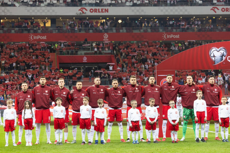 2025.03.21 Warszawa
pilka nozna Kwalifikacje Mistrzostw Swiata 2026
Polska - Litwa
N/z Jakub Moder, Karol Swiderski, Jakub Kiwior, Lukasz Skorupski, Jan Bednarek, Kamil Piatkowski, Matty Cash, Robert Lewandowski, Przemyslaw Frankowski, Sebastian Szymanski, Jakub Piotrowski
Foto Marcin Karczewski / PressFocus

2025.03.21 Warsaw
Football - World Cup 2026 Qualifying round
Poland - Lithuania
Jakub Moder, Karol Swiderski, Jakub Kiwior, Lukasz Skorupski, Jan Bednarek, Kamil Piatkowski, Matty Cash, Robert Lewandowski, Przemyslaw Frankowski, Sebastian Szymanski, Jakub Piotrowski
Credit: Marcin Karczewski / PressFocus