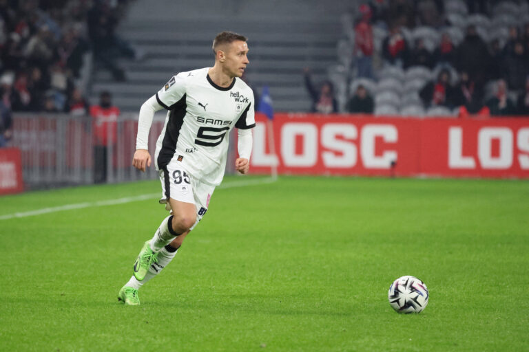 Przemyslaw FRANKOWSKI (Stade Rennais) lors du match LOSC Lille vs Stade Rennais, Ligue 1 J17, Decathlon Arena stade Pierre Mauroy, le 3 janvier 2026 - photo Laurent Sanson / PsnewZ - Photo :  Laurent SANSON / PsnewZ / Laurent Sanson / Psnewz / SIPA /00320016_0116//Credit:PSNEWZ/SIPA/2601032304
2026.01.03 Lille
pilka nozna liga francuska
Lille OSC - Stade Rennes
Foto PSNEWZ/SIPA/PressFocus

!!! POLAND ONLY !!!