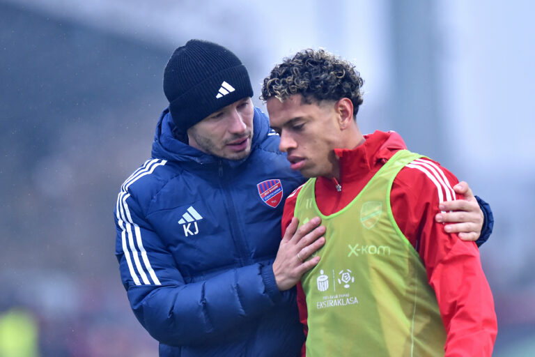 2026.02.21 Czestochowa
Pilka nozna , PKO BP Ekstraklasa sezon 2025/26
Rakow Czestochowa - Bruk-Bet Termalica Nieciecza
N/z Kacper Jedrychowski, Adriano Amorim
Foto Krzysztof Porebski / PressFocus

2026.02.21 Czestochowa
Football Polish top league , 2025/2026 season
Rakow Czestochowa - Bruk-Bet Termalica Nieciecza
Kacper Jedrychowski, Adriano Amorim
Credit: Krzysztof Porebski / PressFocus