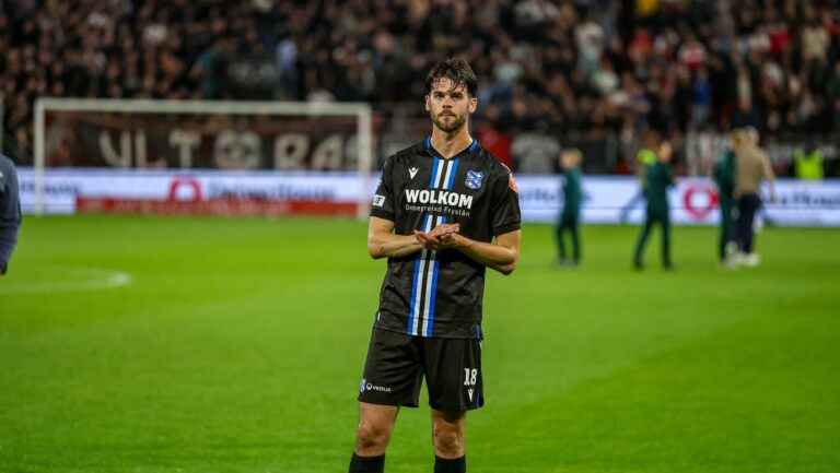 UTRECHT , 21-05-2026 , Stadion Galgenwaard , season 2025 / 2026 , play-offs for European football , Dutch football Eredivisie , match between Utrecht - Heerenveen , picture shows disappointed player Heerenveen player Lasse Nordas (Photo by Pro Shots/Sipa USA)
2026.05.21 Utrecht
pilka nozna liga holenderska
FC Utrecht - SC Heerenveen
Foto Pro Shots Photo Agency/SIPA USA/PressFocus

!!! POLAND ONLY !!!