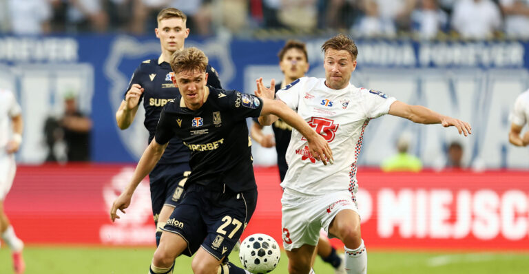 2026.07.16 Poznan Pilka nozna Superpuchar Polski  Lech Poznan - Gornik Zabrze N/z Wojciech Monka Sondre Liseth Foto Piotr Matusewicz / PressFocus

2026.07.16 Poznan
Football Polish Supercup
Lech Poznan - Gornik Zabrze
Wojciech Monka Sondre Liseth 
Credit: Piotr Matusewicz / PressFocus