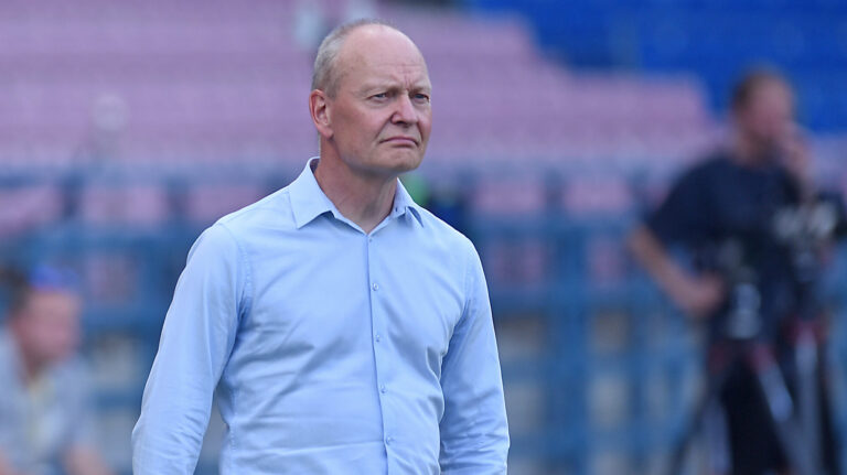2026.08.01 Krakow
Pilka nozna , PKO BP Ekstraklasa sezon 2026/27
Wieczysta Krakow - Lech Poznan
N/z Niels Frederiksen
Foto Krzysztof Porebski / PressFocus

2026.08.01 Krakow
Football Polish top league , 2026/2027 season
Wieczysta Krakow - Lech Poznan
Niels Frederiksen
Credit: Krzysztof Porebski / PressFocus