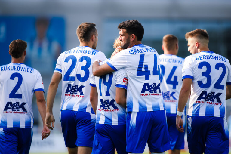 2026.08.16 Mielec
Pilka nozna Betclic 1 Liga Sezon 2026/2027
Stal Mielec - Polonia Bytom
N/z Tymoteusz Gmur gol bramka radosc Israel Puerto
Foto Marta Badowska / PressFocus

2026.08.16 Mielec
Football Polish Betclic 1 League 2026/2027
Tymoteusz Gmur gol bramka radosc Israel Puerto
Credit: Marta Badowska / PressFocus