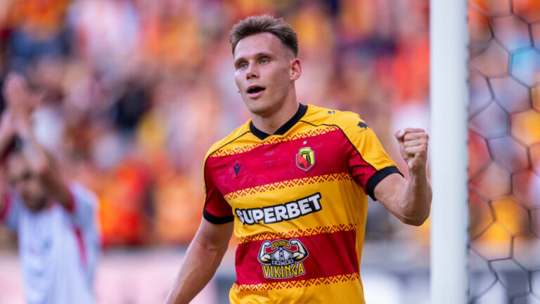 2026.08.20 Bialystok
pilka nozna Kwalifikacje Ligi Europy sezon 2026/2027
Jagiellonia Białystok - FC Iberia 1999
N/z Nik Prelec
Foto Weronika Morciszek / PressFocus

2026.08.20 Bialystok
Football - Europa League Qualifiers season 2026/2027
Jagiellonia Białystok - FC Iberia 1999
Nik Prelec
Credit: Weronika Morciszek / PressFocus