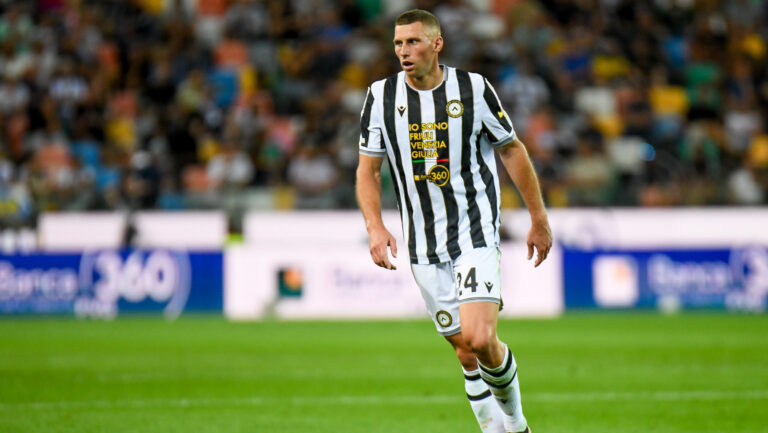 IPA87703780 - A portrait of Udinese's Jakub Piotrowski during the Udinese Calcio vs. Como 1907 Italian Serie A soccer match in Udine, Italy, on August 22, 2026 (Photo by Ettore Griffoni/IPA Sport/ipa-agency.net/Sipa USA)
2026.08.22 Udine
pilka nozna liga wloska
Udinese Calcio - Como 1907
Foto IPA/SIPA USA/PressFocus

!!! POLAND ONLY !!!
