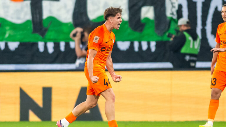 2026.08.29 Lubin
pilka nozna PKO Ekstraklasa sezon 2026/2027
Zaglebie Lubin - Pogon Szczecin 
N/z Marcel Regula cieszynka radosc nieuznana bramka
Foto Gleb Soboliev / PressFocus

2026.08.29 Lubin
Football - Polish PKO Ekstraklasa season 2026/2027
Zaglebie Lubin - Pogon Szczecin 
Marcel Regula cieszynka radosc nieuznana bramka
Credit: Gleb Soboliev / PressFocus