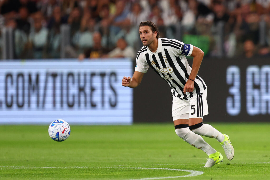 Juventus Fc - Parma Calcio Manuel Locatelli of Juventus Fc in action during the Serie A match beetween Juventus Fc and Parma Calcio at Allianz Stadium on August 29, 2026 in Turin, Italy . Torino Allianz Stadium Italy Copyright: xMarcoxCanonierox
2026.08.29 Turyn
pilka nozna , liga wloska
Juventus Turyn - Parma Calcio 
Foto IMAGO/PressFocus

!!! POLAND ONLY !!!