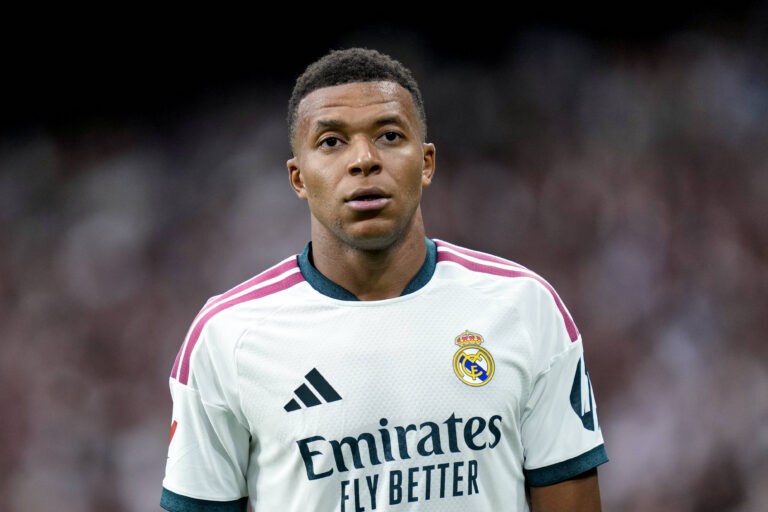 ESP: Real Madrid - Malaga CF. La Liga EA Sports. Matchday 3. Kylian Mbappe of Real Madrid CF during the La Liga EA Sports match between Real Madrid and Malaga CF played at Santiago Bernabeu Stadium on 30 Aug 2026 in Madrid, Spain. kpng Copyright: xCesarxCebollax/xPRESSINPHOTOx PS_2627_RMA_MAL_166
2026.08.30 Madryt
pilka nozna , liga hiszpanska
Real Madryt - Malaga CF
Foto IMAGO/PressFocus

!!! POLAND ONLY !!!