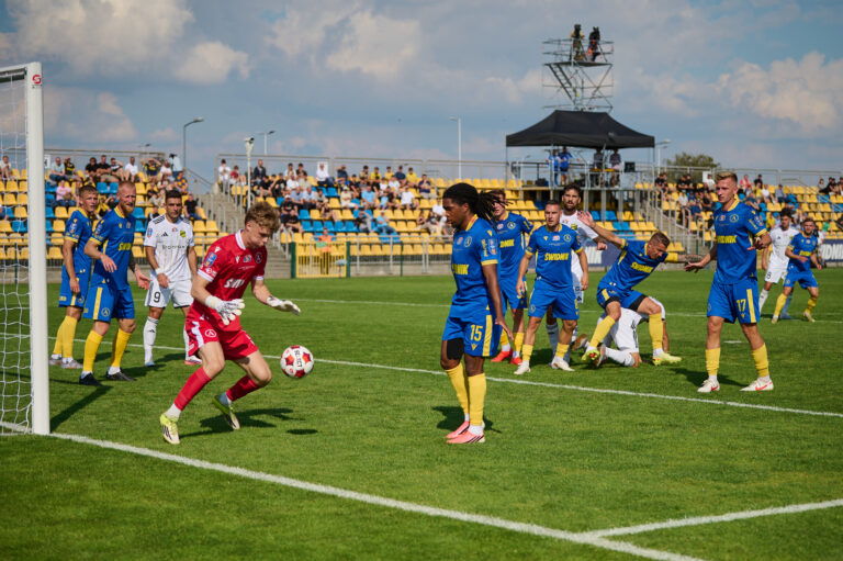 2026.09.03 Swidnik Pilka nozna STS Puchar Polski sezon 2026/2027 
Avia Swidnik - Wieczysta Krakow
N/z Lukasz Jakubowski Dave Assuncao 
Foto Ireneusz Wnuk / PressFocus

2026.09.03 Swidnik Football - Polish Cup season 2026/2027 
Avia Swidnik - Wieczysta Krakow
Lukasz Jakubowski Dave Assuncao
Credit: Ireneusz Wnuk / PressFocus