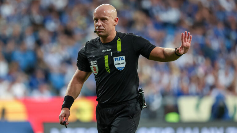 2026.09.03 Poznan
Pilka nozna Ekstraklasa sezon 2026/2027
Lech Poznan - Jagiellonia Bialystok
N/z Sedzia Szymon Marciniak
Foto Pawel Jaskolka / PressFocus

2026.09.03 Poznan
Football Polish Ekstraklasa season 2026/2027
Lech Poznan - Jagiellonia Bialystok
Credit: Pawel Jaskolka / PressFocus