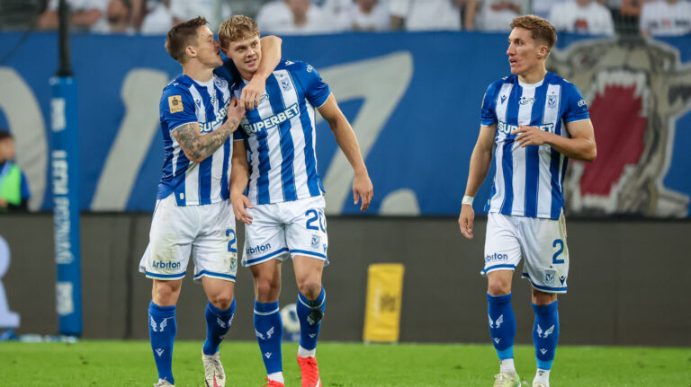 2026.09.03 Poznan
Pilka nozna Ekstraklasa sezon 2026/2027
Lech Poznan - Jagiellonia Bialystok
N/z Robert Gumny gol radosc bramka
Foto Pawel Jaskolka / PressFocus

2026.09.03 Poznan
Football Polish Ekstraklasa season 2026/2027
Lech Poznan - Jagiellonia Bialystok
Credit: Pawel Jaskolka / PressFocus