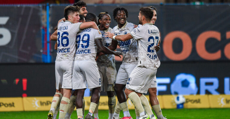 2026.09.04 Gliwice
Pilka nozna PKO BP Ekstraklasa Sezon 2026/2027
Piast Gliwice - GKS Katowice
N/z Jakub Lewicki, Ema Twumasi, Juande Rivas, Hugo Vallejo, Ivan Lima, Leandro Sanca, Jakub Labojko, radosc, radosc po golu, radosc po bramce
Foto Marcin Bulanda / PressFocus

2026.09.04 Gliwice
Football Polish PKO BP Ekstraklasa League Season 2026/2027
Piast Gliwice - GKS Katowice
Jakub Lewicki, Ema Twumasi, Juande Rivas, Hugo Vallejo, Ivan Lima, Leandro Sanca, Jakub Labojko, radosc, radosc po golu, radosc po bramce
Credit: Marcin Bulanda / PressFocus