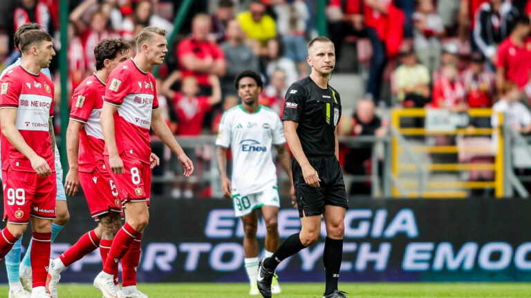 Nieuznany gol w meczu Widzew – Radomiak. Adam Lyczmański: Bardzo duża kontrowersja zamieniona w jeszcze większą