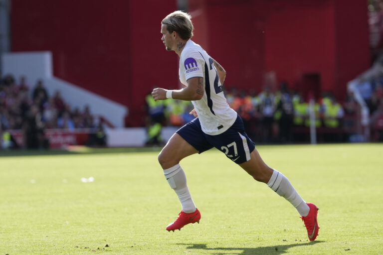 NOTTINGHAM, ENGLAND - September 5th : Mykhaylo Mudryk of Tottenham Hotspur seen during the Premier league football match between Nottingham Forest and Tottenham Hotspur at the City Ground on September 5th, 2026 in Nottingham, England. (Photo by Paul Bonser / Sports Press Photo/Sipa USA)
2026.09.05 Nottingham
pilka nozna liga angielska
Nottingham Forest - Tottenham Hotspur
Foto Sports Press Photo/SIPA USA/PressFocus

!!! POLAND ONLY !!!