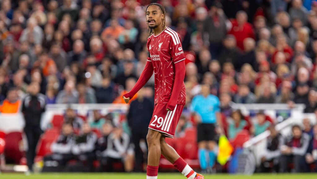 Bradley Barcola seen during UEFA Champions League 2026 2027 league phase game between teams of Liverpool FC and Atletico Madrid Ernest Kolodziej/Ball Raw Images Liverpool Anfield England Copyright: xErnestxKolodziejx ernestkolodziej_liverpool_atletico_2627_OL_9957-2
2026.09.09 Liverpool
pilka nozna , Liga Mistrzow
FC Liverpool - Atletico Madryt
Foto IMAGO/PressFocus

!!! POLAND ONLY !!!